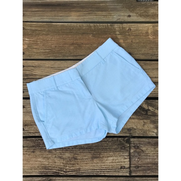 J. Crew Pants - ⚡️J.CREW | 100% Blue Cotton Oxford Shorts